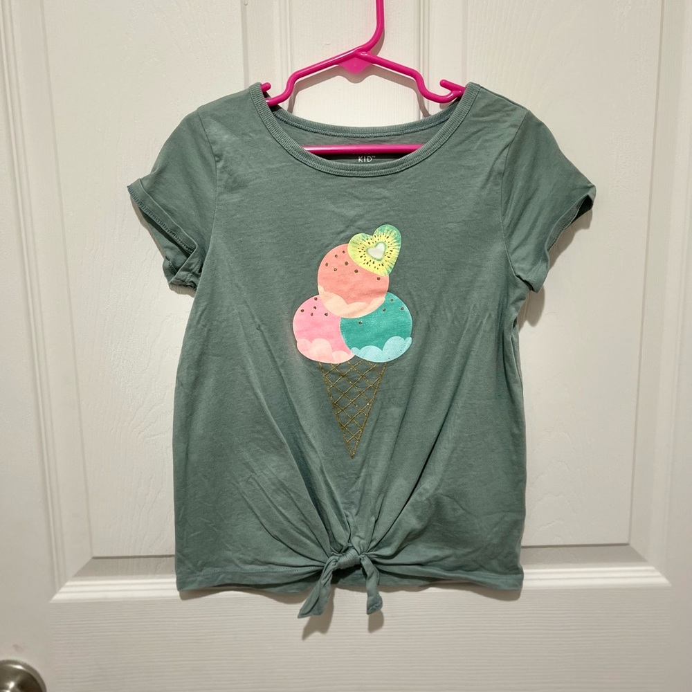 Carters tie front shirt